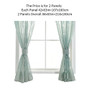 Jacquard short curtain valance kitchen curtain home living room door balcony window treatment