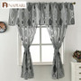 Jacquard short curtain valance kitchen curtain home living room door balcony window treatment