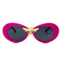 2020 Retro Brand Small Bee Oval Sunglasses Women Designer Vintage Ladies Trendy Cat Eye Sunglasses  Bee UV400 Gafas de sol
