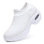 Women Sneakers Fashion Breathable Mesh Casual Shoes Platform Sneakers Men Platform Slip-On Sneakers Walking Running Shoes