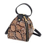 Fashion Women's Mini Handbag Trend Large Capacity Snake Print Leather Purse Shoulder Bag Female Luxury Women Messenger Bags Flap