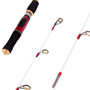 Ice Fishing Rod Reel Combo Complete Kits with Backpack Seat Box Ice Jig Rap Shad Spoon Catch Ready