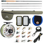 Starter Trout Fly Fishing Rod and Reel Outfit