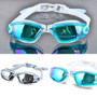 Electroplating UV Waterproof Anti fog Swimwear Eyewear Swim Diving Water Glasses Gafas Adjustable Swimming Goggles Women Men