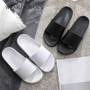 Women Slippers Shoes Casual Slip On Unisex Black Slides