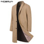 INCERUN Mens Trench Coats