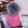 Pom Pom Knitted Beanie