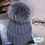 Pom Pom Knitted Beanie