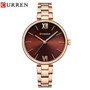 CURREN Women Quartz Stainless Steel Watch