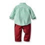 Boy Clothing Sets Long Sleeve Stripe Shirt+Pants 2PCS Outfits