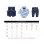 Autumn Fashion Baby Suit Baby Boys Clothes Gentleman Bow Tie Rompers + Vest + pants Baby Set