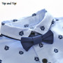 Autumn Fashion Baby Suit Baby Boys Clothes Gentleman Bow Tie Rompers + Vest + pants Baby Set
