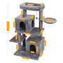 Free Shipping Luxury Cat Tree Condo Furniture Kitten Activity Tower