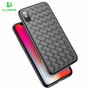FLOVEME Soft Phone Case For iPhone XR XS Max Luxury Grid Weave Silicone Case For iPhone X 7 8 Plus 6 6s Cover Cases Coque Fundas