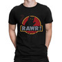 Rawr Cat T Shirt Men Men's Tee Shirt Funny Printed Short Sleeve Summer Hip Hop Casual Cotton Tops T-Shirt Streetwear