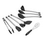 Kitchen Silicone Non-stick Cooking Spoon Spatula Ladle Egg Beaters Utensils Dinnerware Set Cooking Tools Accessories Supplies