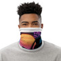 Synthwave Neck Gaiter Snood Face Mask