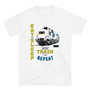 Railway Eat Sleep Train Funny Slogan T-Shirt