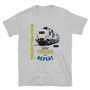 Railway Eat Sleep Train Funny Slogan T-Shirt