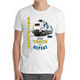 Railway Eat Sleep Train Funny Slogan T-Shirt