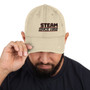 Railroad Locomotive Steam Baseball Cap, Railway Baseball Cap Hat