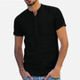 Shirt Men Casual Short Sleeved Buttons Up Breathes Cool Shirt Loose Streetwear Male Shirts For Men