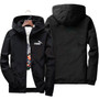 New Brand 2020 Spring Summer Men Jacket Thin Windbreaker Jaqueta Masculina Slim Fit Mens Hooded Bomber Jacket Mens Plus Size 6XL