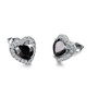 Luxury Stud Earrings Fashion Small Opal Heart Earrings For Women