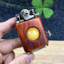 Rosewood handmade custom windproof kerosene to bead lighter（BUY 2 GET 1 Free)