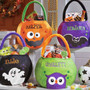 【KOOZEAL】Halloween Decorations Props Pumpkin Candy Tote Bag