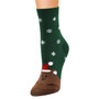 Funny Snow Flake Winter Design Socks for Women