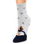 Funny Snow Flake Winter Design Socks for Women