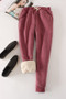 Pant Winter Thick Lambskin Cashmere  Casual Pants Loose Harlan