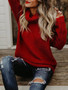 Women Retro Turtleneck Knitted Long Pullovers Autumn Winter Casual Loose Solid Sweaters Thick Knitting Jumper Pull