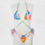 Triangle High Cut 2-Piece Bikini Swimwear