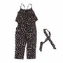 Lovely Printed Strap Romper / Jumpsuit (24M - 6T)