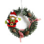 Christmas Wreath Wood Christmas Decor For Home Santa Snowman