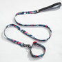 Fire & Ice Geometric Dog Leash