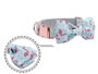 The Nicki Flamingo Cat & Dog Collar w/ Detachable Bow