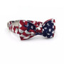 The "Merica" Dog Collar w/ Detachable Bow