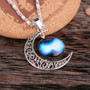 Handmade Moonstone Charm Necklace