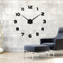 Living Room Wall Clocks Stickers