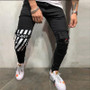 Men's Pencil Skinny Ripped Jeans