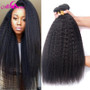 Peruvian Kinky Straight 100% Human Hair Extension