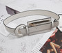 Mini-bag Multicolor Stitch Buckle Leather Personality belt Women Fashion Tide All-match