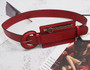 Mini-bag Multicolor Stitch Buckle Leather Personality belt Women Fashion Tide All-match