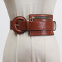Mini-bag Multicolor Stitch Buckle Leather Personality belt Women Fashion Tide All-match