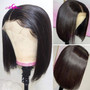 Short Lace Front Human Hair Wigs Brazilian Remy Ombre Wigs