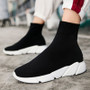 Women's Socks Shoes Fashion Breathable High-top Lady Sneakers