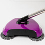 Stainless Steel Sweeping Machine Push Type Hand Push Magic 360 Broom Dustpan Handle Household Cleaning Package Hand Push Sweeper
